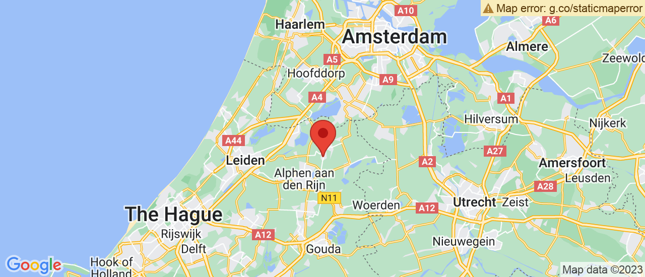 Google maps locatie van W.van Vliet en Zn. Auto's BV