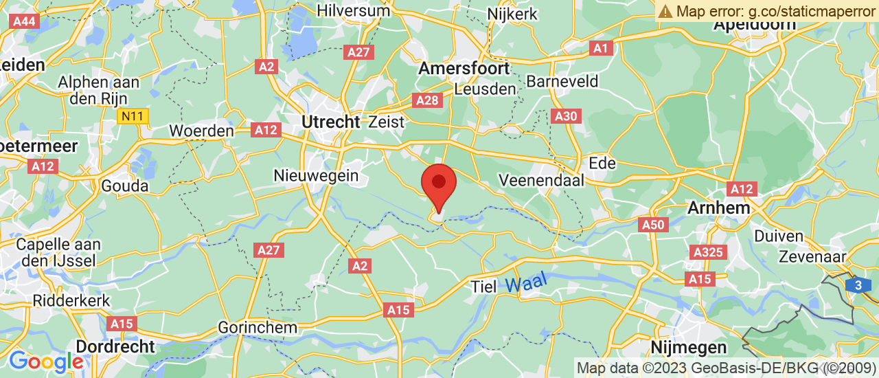 Google maps locatie van Oteman Auto's