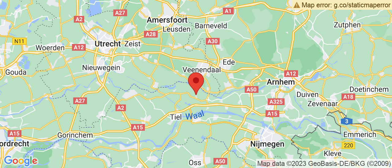 Google maps locatie van Autobedrijf Jacco de Gooijer