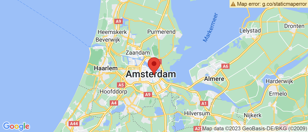 Google maps locatie van Frank Vaneman Automotive Amsterdam