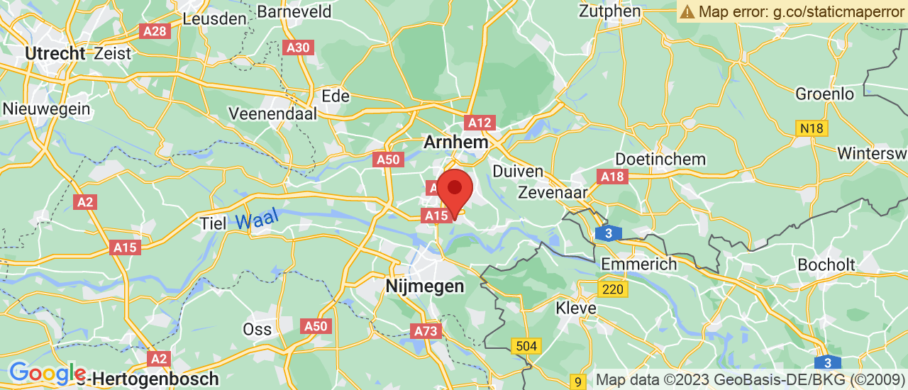 Google maps locatie van Kortenray Auto's