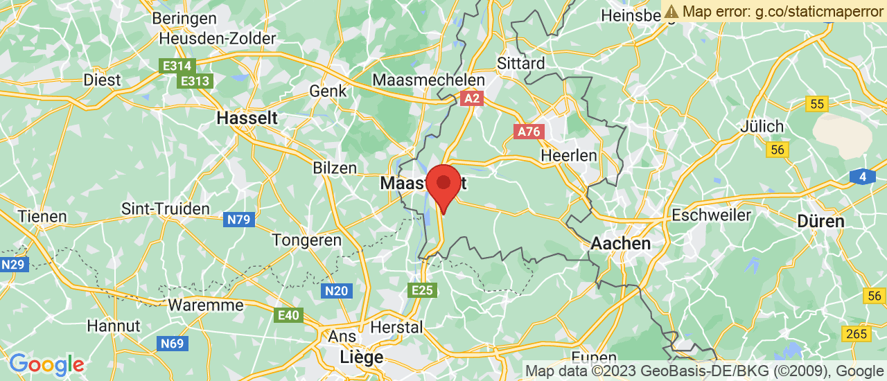 Google maps locatie van Occasion Center Maastricht V.O.F.